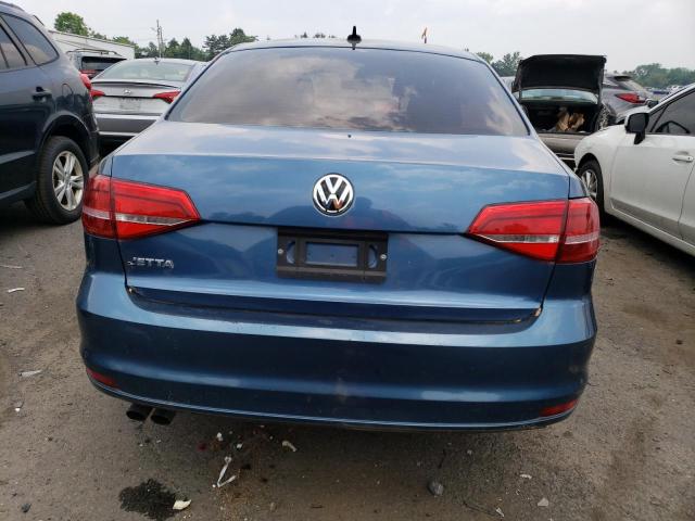 3VW2K7AJ8FM251497 - 2015 VOLKSWAGEN JETTA BASE Mavi foto 6