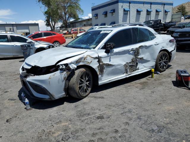 4T1T11AK1PU137012 - 2023 TOYOTA CAMRY SE NIGHT SHADE WHITE photo 1