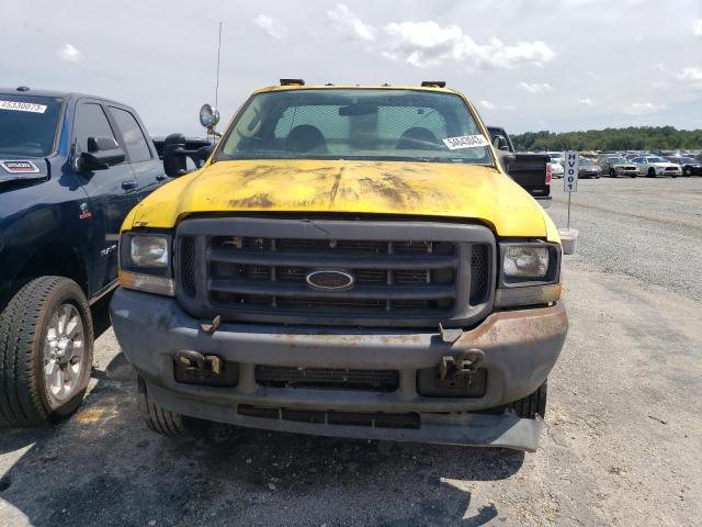 1FDAF56P53EC31497 - 2003 FORD F550 SUPER DUTY YELLOW photo 5