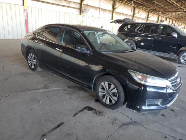 1HGCR2F32DA108394 - 2013 HONDA ACCORD LX BLACK photo 4