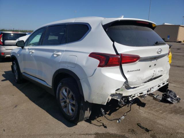 5NMS3CAD1LH236499 - 2020 HYUNDAI SANTA FE SEL WHITE photo 2