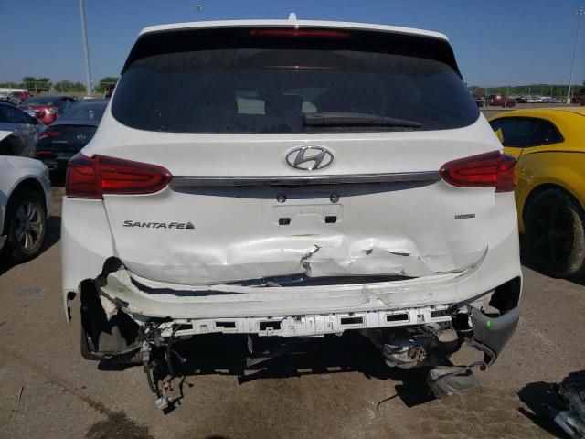 5NMS3CAD1LH236499 - 2020 HYUNDAI SANTA FE SEL WHITE photo 6