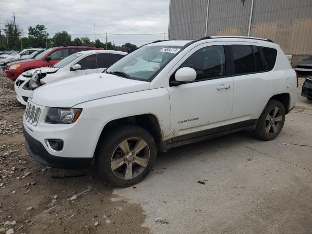 1C4NJCEA5GD716417 - 2016 JEEP COMPASS LATITUDE WHITE photo 1