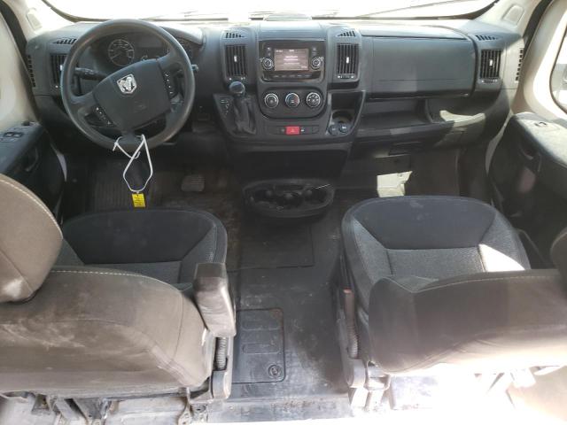 3C6TRVAG3KE555778 - 2019 RAM PROMASTER 1500 STANDARD WHITE photo 8