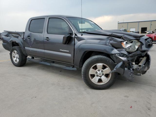 5TFJU4GN1FX080832 - 2015 TOYOTA TACOMA DOUBLE CAB PRERUNNER GRAY photo 4