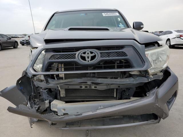 5TFJU4GN1FX080832 - 2015 TOYOTA TACOMA DOUBLE CAB PRERUNNER GRAY photo 5