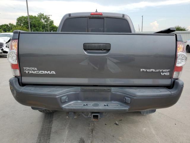 5TFJU4GN1FX080832 - 2015 TOYOTA TACOMA DOUBLE CAB PRERUNNER GRAY photo 6