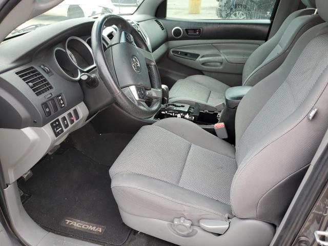 5TFJU4GN1FX080832 - 2015 TOYOTA TACOMA DOUBLE CAB PRERUNNER GRAY photo 7