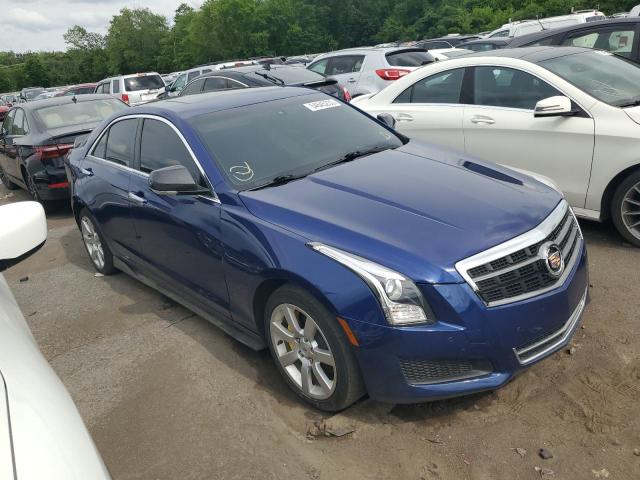 1G6AH5RX9E0187775 - 2014 CADILLAC ATS LUXURY BLUE photo 4