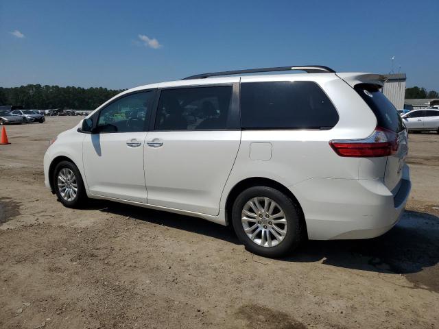 5TDYK3DCXGS756090 - 2016 TOYOTA SIENNA XLE WHITE photo 2