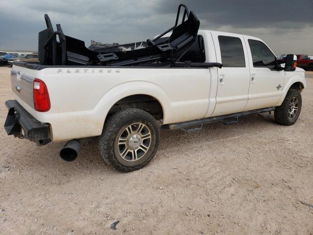 1FT8W3BT5EEA84160 - 2014 FORD F350 SUPER DUTY WHITE photo 3