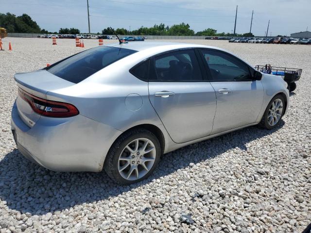 1C3CDFBAXDD157693 - 2013 DODGE DART SXT SILVER photo 3