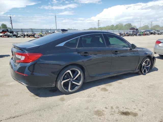 1HGCV1F31NA063701 - 2022 HONDA ACCORD SPORT BLACK photo 3