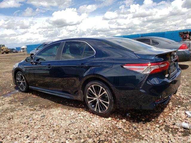 4T1B11HK6JU595363 - 2018 TOYOTA CAMRY L BLUE photo 1