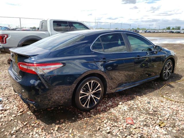 4T1B11HK6JU595363 - 2018 TOYOTA CAMRY L BLUE photo 3