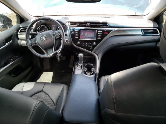 4T1B11HK6JU595363 - 2018 TOYOTA CAMRY L BLUE photo 8