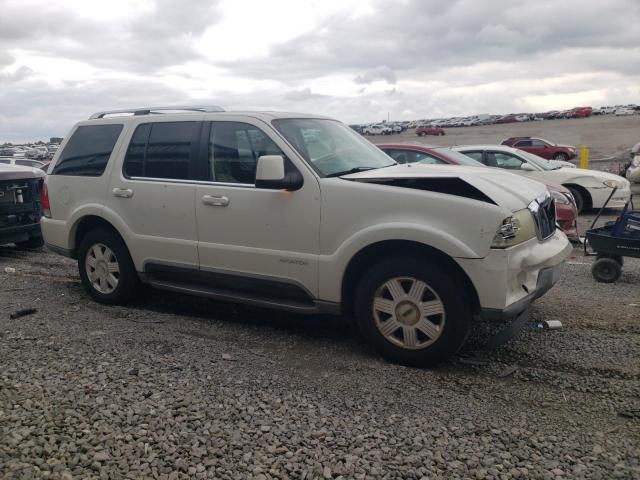 5LMEU68H93ZJ28222 - 2003 LINCOLN AVIATOR WHITE photo 4