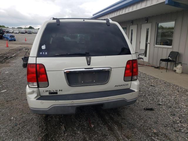 5LMEU68H93ZJ28222 - 2003 LINCOLN AVIATOR WHITE photo 6