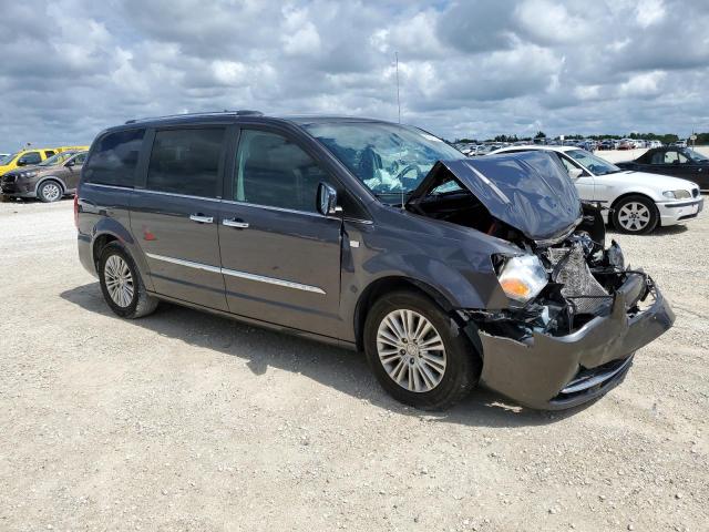 2C4RC1CG7ER219578 - 2014 CHRYSLER TOWN & COU TOURING L GRAY photo 4