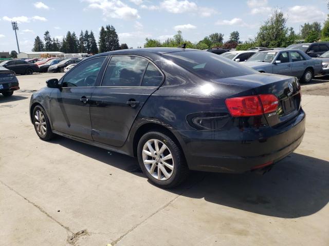 3VWDZ7AJ1BM051432 - 2011 VOLKSWAGEN JETTA SE 黑色 照片 2