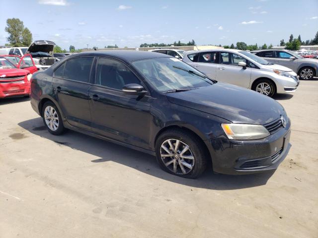 3VWDZ7AJ1BM051432 - 2011 VOLKSWAGEN JETTA SE 黑色 照片 4