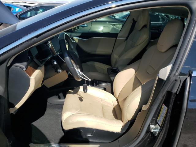 5YJSA1E16HF189070 - 2017 TESLA MODEL S შავი ფოტო 7