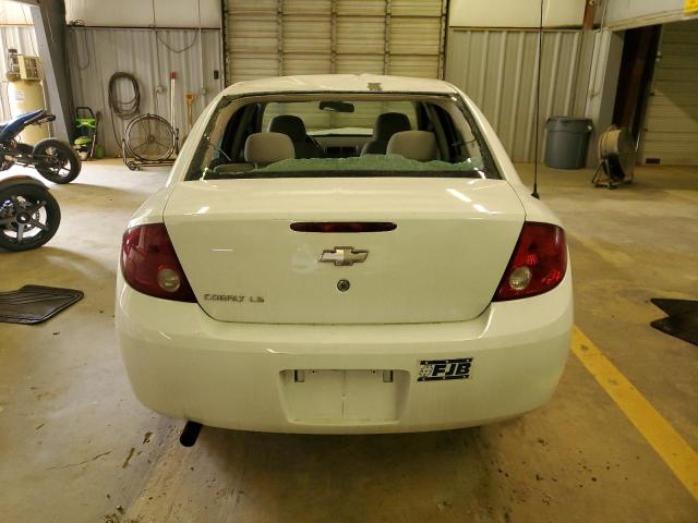 1G1AL52F557505646 - 2005 CHEVROLET COBALT LS WHITE photo 6