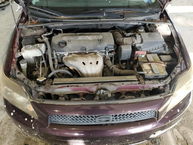 JTKDE167880234002 - 2008 TOYOTA SCION TC 栗色 照片 11