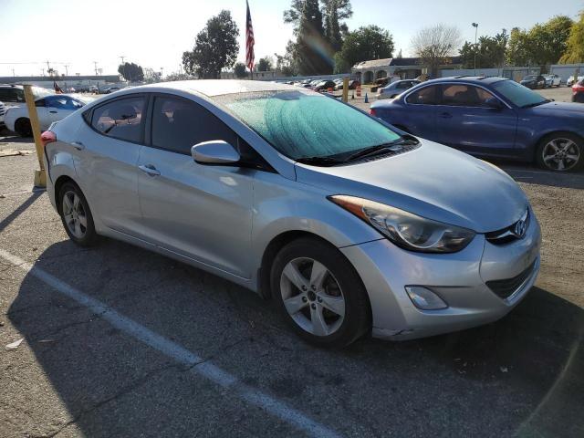 KMHDH4AEXDU583991 - 2013 HYUNDAI ELANTRA GLS SILVER photo 4