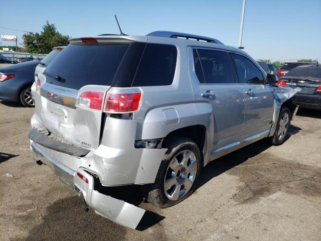 2GKFLZE38E6213550 - 2014 GMC TERRAIN DENALI SILVER photo 3