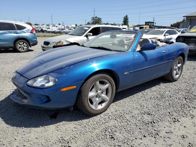 SAJGX2747VC009686 - 1997 JAGUAR XK8 BLUE photo 1