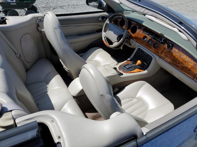 SAJGX2747VC009686 - 1997 JAGUAR XK8 BLUE photo 10