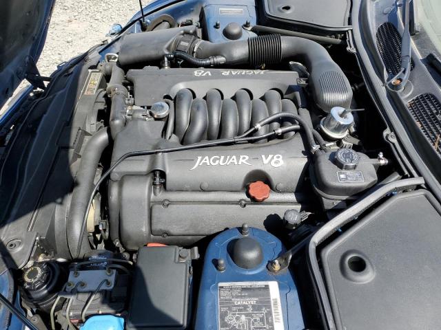 SAJGX2747VC009686 - 1997 JAGUAR XK8 BLUE photo 11