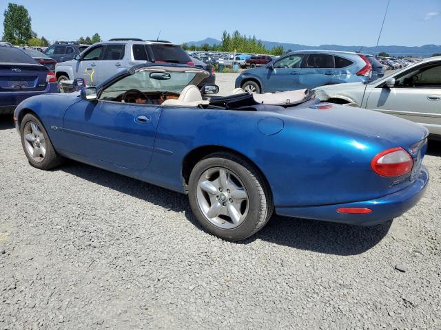 SAJGX2747VC009686 - 1997 JAGUAR XK8 BLUE photo 2