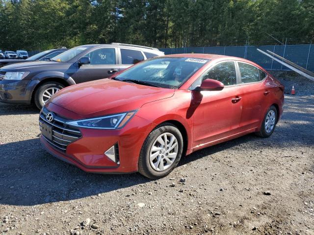 5NPD74LF0KH484780 - 2019 HYUNDAI ELANTRA SE RED photo 1