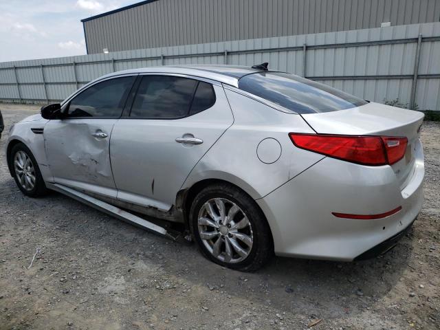 5XXGN4A71EG335308 - 2014 KIA OPTIMA EX SILVER photo 2