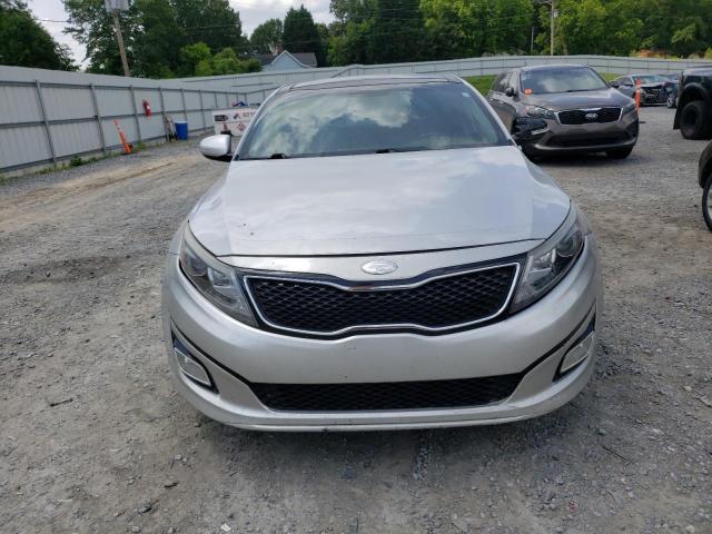 5XXGN4A71EG335308 - 2014 KIA OPTIMA EX SILVER photo 5