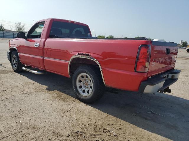 1GCEC14X27Z110130 - 2007 CHEVROLET SILVERADO C1500 CLASSIC RED photo 2