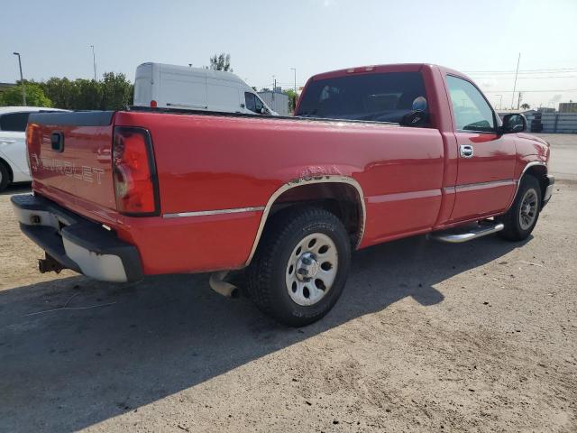 1GCEC14X27Z110130 - 2007 CHEVROLET SILVERADO C1500 CLASSIC RED photo 3