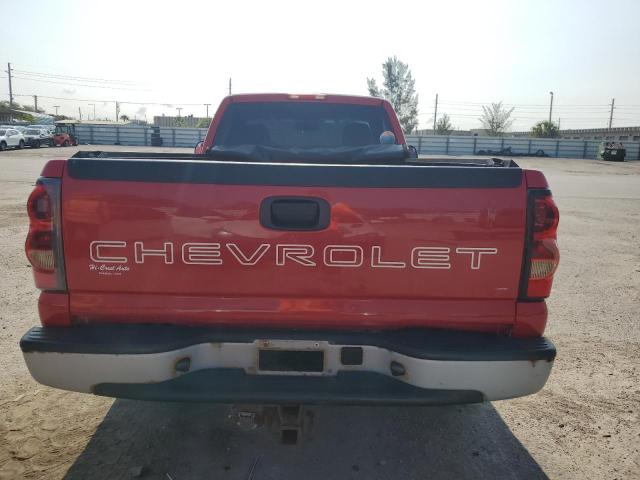 1GCEC14X27Z110130 - 2007 CHEVROLET SILVERADO C1500 CLASSIC RED photo 6