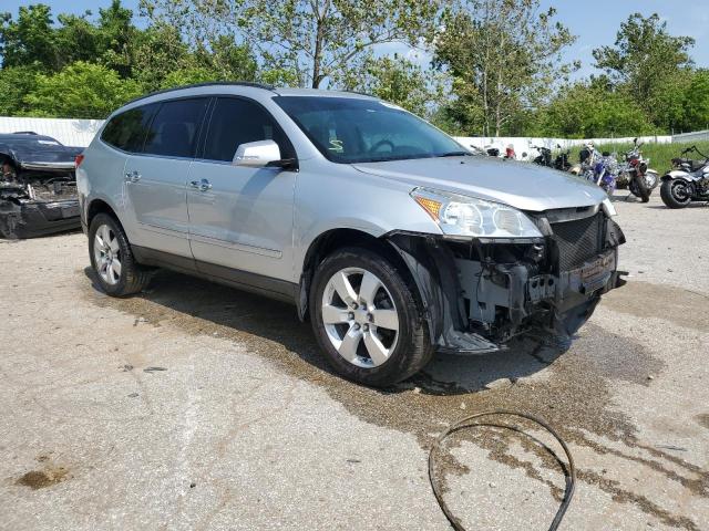 1GNKRLED8CJ158538 - 2012 CHEVROLET TRAVERSE LTZ SILVER photo 4