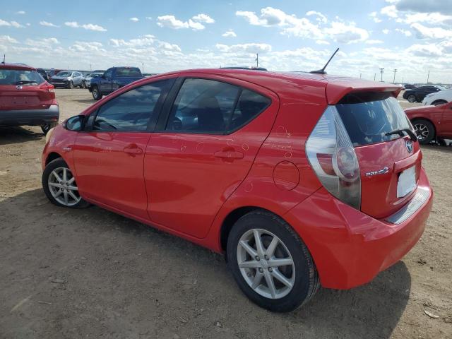 JTDKDTB3XC1525927 - 2012 TOYOTA PRIUS C RED photo 2