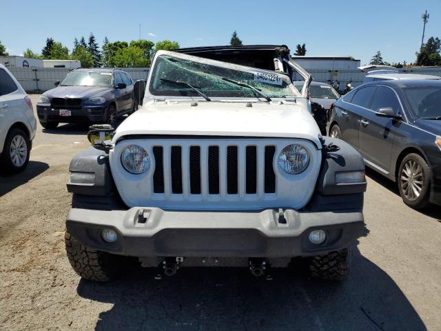 1C4GJXAG7KW516663 - 2019 JEEP WRANGLER SPORT WHITE photo 5