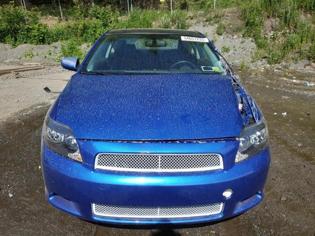 JTKDE167260130571 - 2006 TOYOTA SCION TC BLUE photo 5