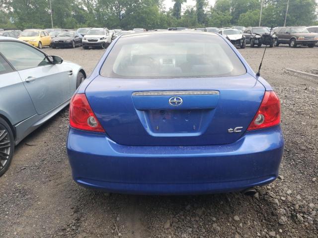 JTKDE167260130571 - 2006 TOYOTA SCION TC BLUE photo 6