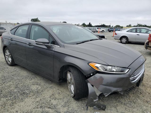 3FA6P0H79FR195716 - 2015 FORD FUSION SE GRAY photo 4