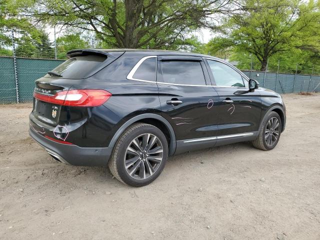 2LMTJ8LP0GBL37133 - 2016 LINCOLN MKX RESERVE BLACK photo 3