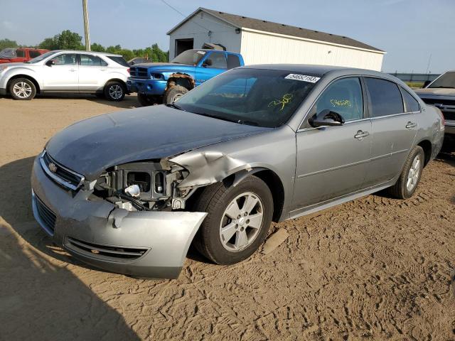 2G1WT57K191267888 - 2009 CHEVROLET IMPALA 1LT GRAY photo 1