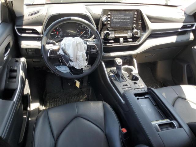 5TDHZRBH7LS518706 - 2020 TOYOTA HIGHLANDER XLE GRAY photo 8