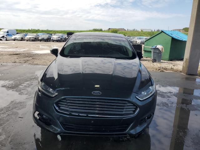 3FA6P0HD3FR141740 - 2015 FORD FUSION SE GREEN photo 5